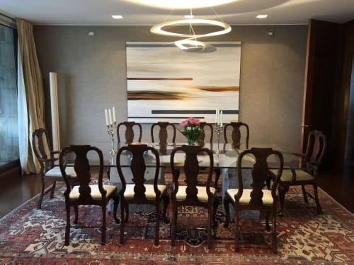 Interwined Loves, 84"x52" 214x152cm | Paintings by Michele Krauss