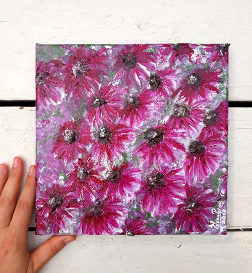 Echinacea | Paintings by Elena Parau