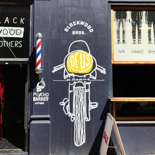 Graphic Sign | Signage by Cape Town Signwriting | Blackwood Brothers Store in Cape Town