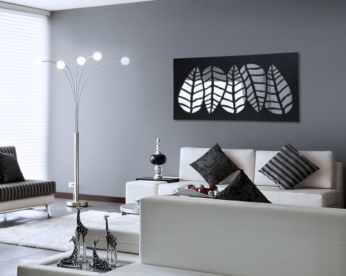 Mirror Leaves | Wall Sculpture in Wall Hangings by ZDS