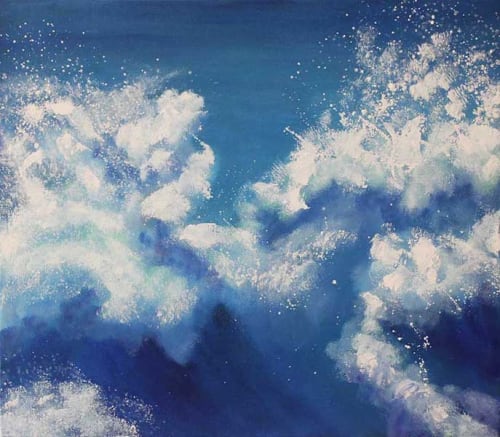 CHISPAS II | Oil And Acrylic Painting in Paintings by Cecilia Arrospide