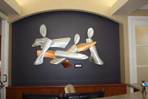 Action People | Sculptures by Richard Warrington | Harken Dental in Spokane Valley