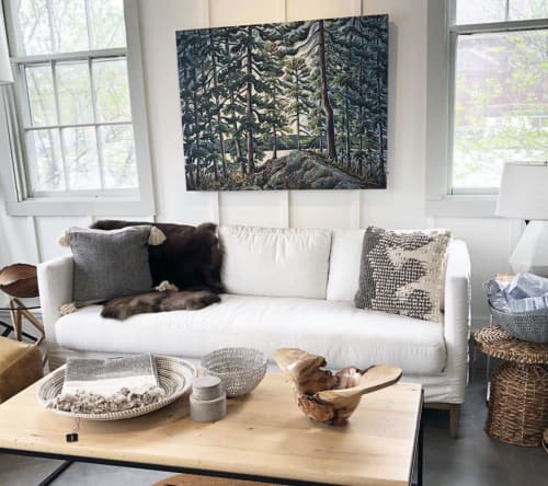 Afternoons on Brightside Island | Paintings by Jenny Kastner | Stony Lake Furniture Co in Lakefield
