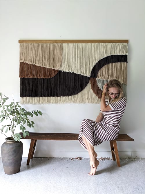 Structure series #4 | Wall Hangings by Kat | Home Studio