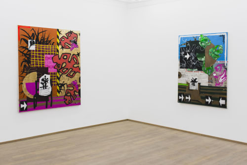 "More strippers please", @ Nosbaum & Reding, Luxembourg | Paintings by Tilo Kaiser | Luxembourg City Center in Luxembourg