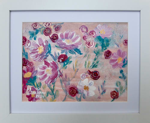 Cherish the moment (2024) | Oil And Acrylic Painting in Paintings by Elena Parau