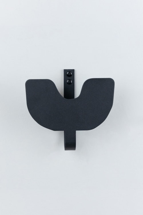 Abra - Black | Wall Hook | Hardware by Upton