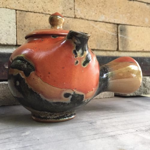 Shino Tea Pot | Tableware by Suay Ceramics | Radius Community Art Studio One in Portland