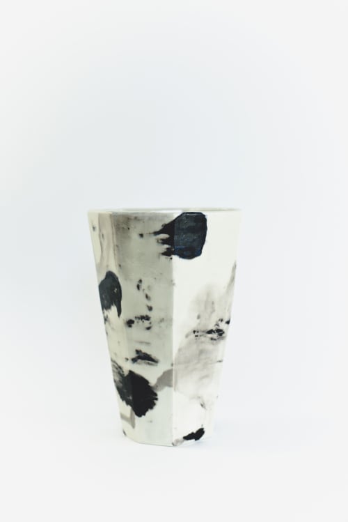 Geo Vase | Vases & Vessels by Lauren Herzak-Bauman