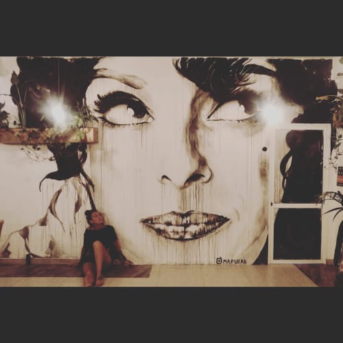 Sofia Loren - Commissioned mural | Murals by Stefania Gallina - MAPU Lab