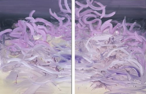 Primordial Stirrings | Oil And Acrylic Painting in Paintings by Kim Powell Art