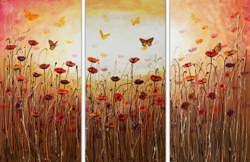 The Song of Nature | Oil And Acrylic Painting in Paintings by Amanda Dagg