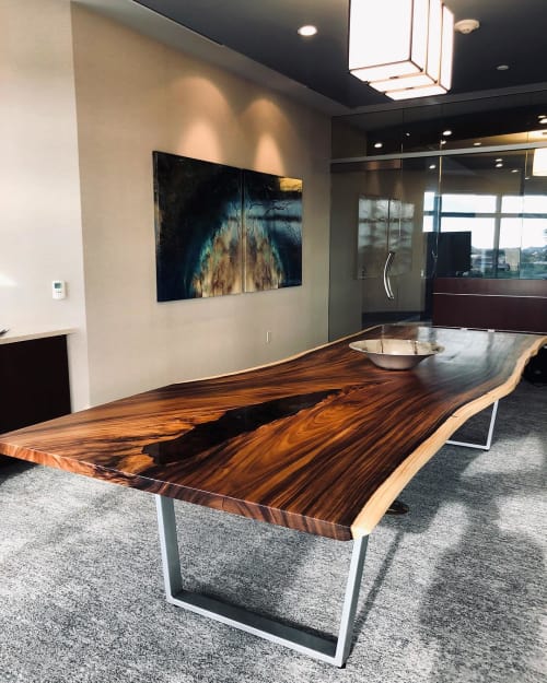 Live Edge Conference Table | Tables by Live Edge Lust | Stifel in Scottsdale