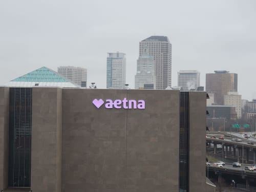 Aetna | Signage by Jones Sign Company
