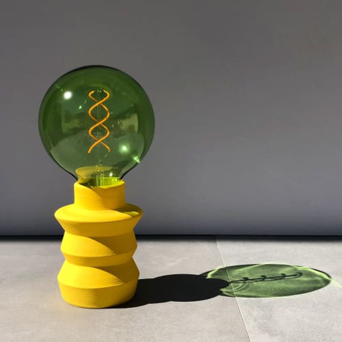 Zig Zag Lamp - Sunshine 2