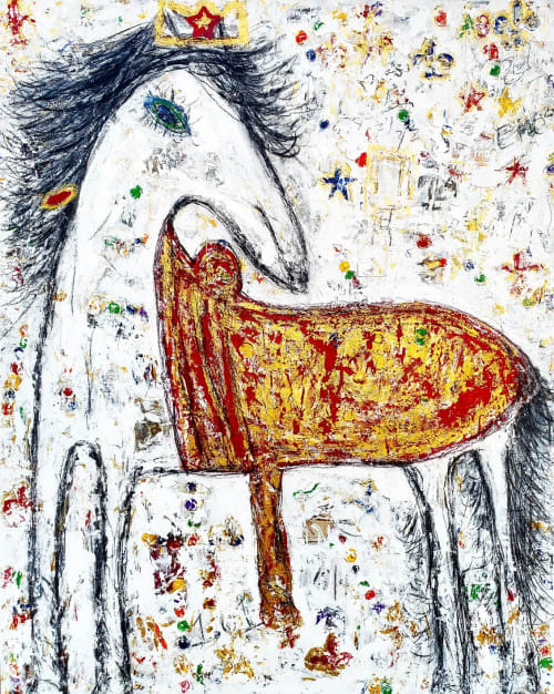 King Charlemene | Paintings by Sona Fine Art & Design  - SFAD | Los Angeles in Los Angeles