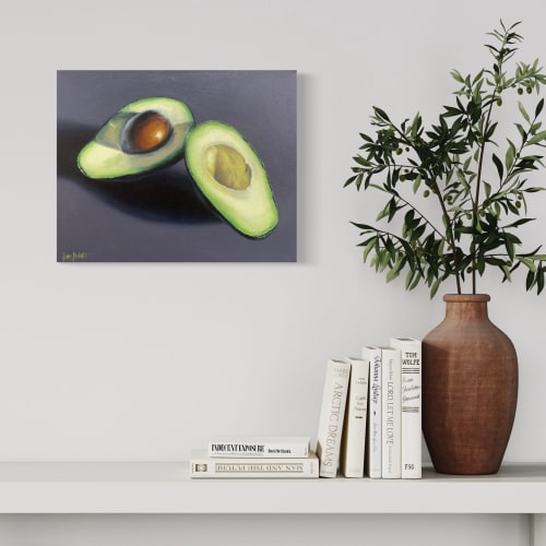 'Ready to Guac' Original Oil Painting | Paintings by Jenny Stewart's Fine Art