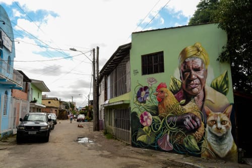 Dona | Street Murals by Juan iesari
