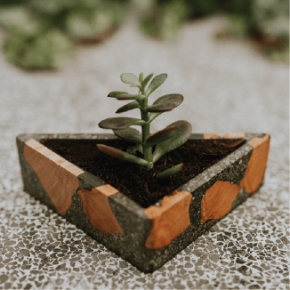 Penrose pot | Plants & Flowers by BLUST design