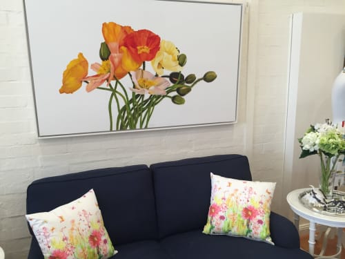 Tall Poppies oil Painting | Paintings by Mia Laing Artist