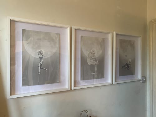 Woman on strings | Prints by Russ Snedker
