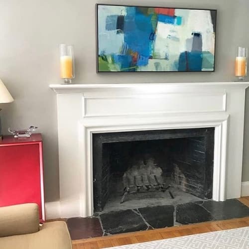 Abstract Painting | Oil And Acrylic Painting in Paintings by Sharon Paster