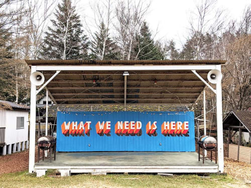 What We Need Is Here | Murals by Survival Techniques