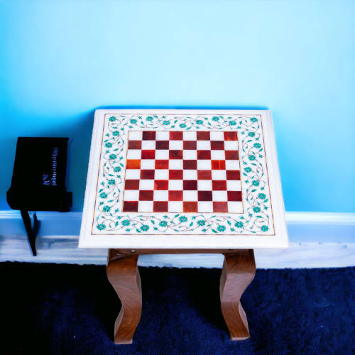 Handmade chess table, Luxury chess table, Marble chess table | Tables by Innovative Home Decors