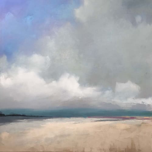 Out of the Fog | Oil And Acrylic Painting in Paintings by Carrie Megan