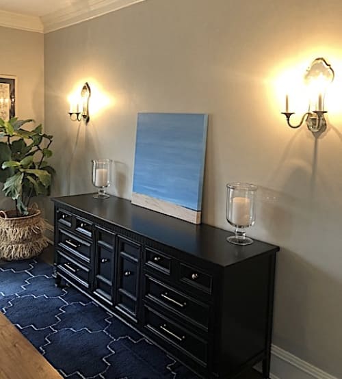 Beach in the wild - Original | Oil And Acrylic Painting in Paintings by Paul Pedulla