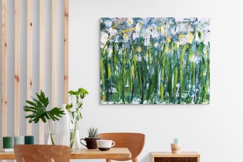 Fleurs Tropicales | Mixed Media by Rita Vilma