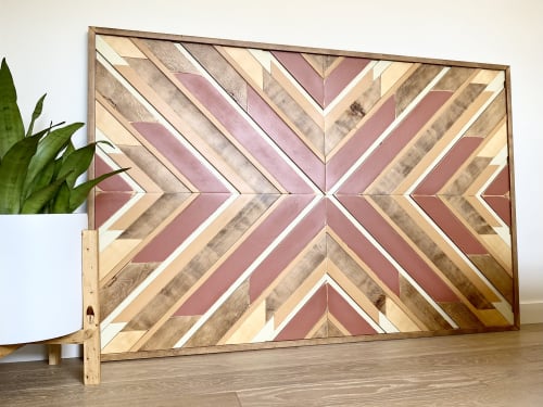 Follow the Sun - Geometric Wood Art | Wall Hangings by Crate No. 8 Co.