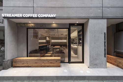 STREMAER COFFEE COMPANY | Interior Design by Log.design co.,Ltd | STREAMER COFFEE COMPANY AKASAKA in Minato City