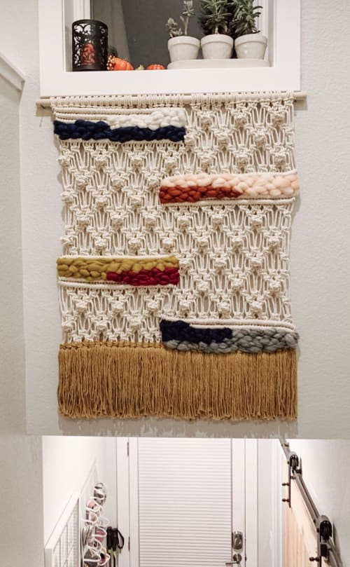 Popcorn | Macrame Wall Hanging by Danielle Vail Fiber Art & Design