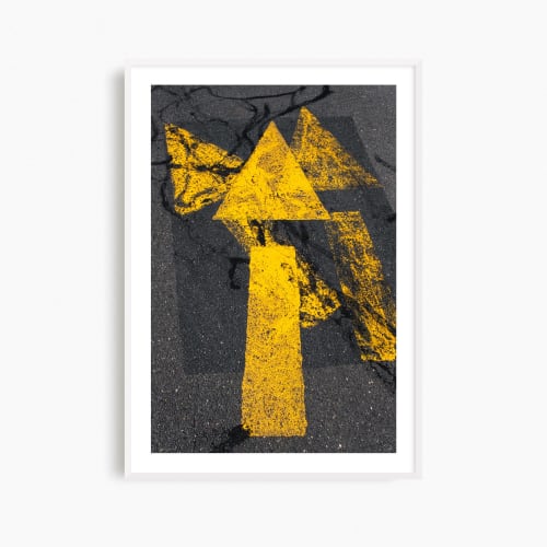 Urban abstract arrows photography print, 'This Way' | Photography by PappasBland