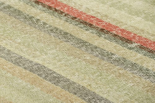 Vintage Zeki Müren Rug in Beige with Colorful Geometric | Rugs by Rug and Kilim