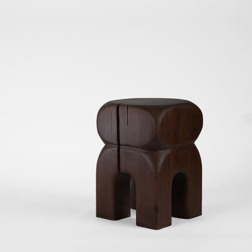 Balthazar Stool Table | Side Table in Tables by Pfeifer Studio