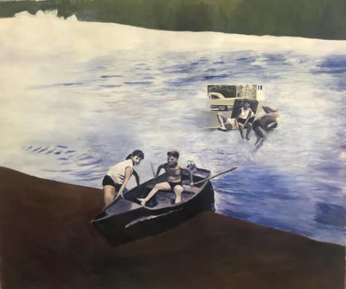 From E'town to Bardonia | Paintings by June Yokell | Artist Studio - June Yokell in San Francisco