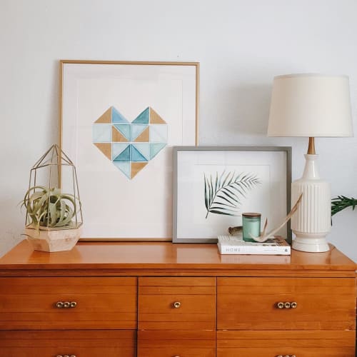 Palm Leaf Print | Prints by Kristine Brookshire Art
