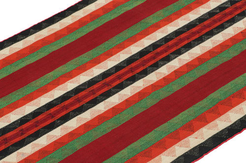 Vintage Persian Kilim with Multicolor Stripes by Rug & Kilim | Rugs by Rug and Kilim