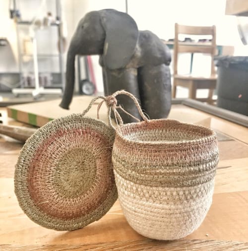 Mini Rope Basket | Storage by MOkun | 1890 Bryant Street Studios in San Francisco