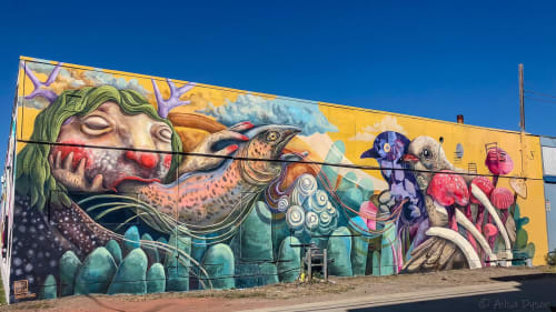 Beltline Urban Mural Project | Street Murals by Katie Green | Chintz & Company in Calgary