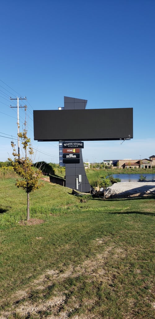 White Stone Station | Signage by Jones Sign Company