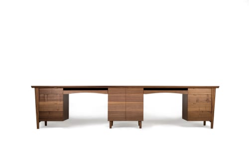 Custom two person desk | Furniture by SHIPWAY living design