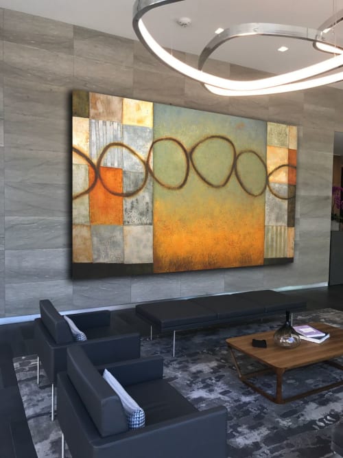 Passenger | Paintings by Allen Cox Studio | The Cosmopolitan on the Park in Portland