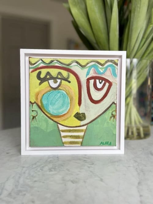 Judy | Sold | Oil And Acrylic Painting in Paintings by Aleea Jaques