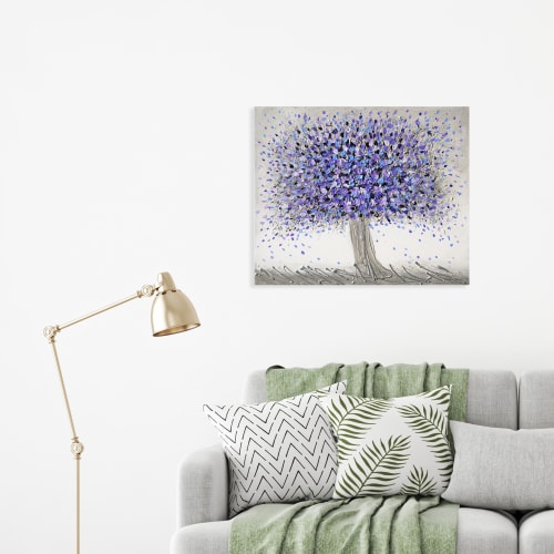 Purple Blossom | Paintings by Amanda Dagg