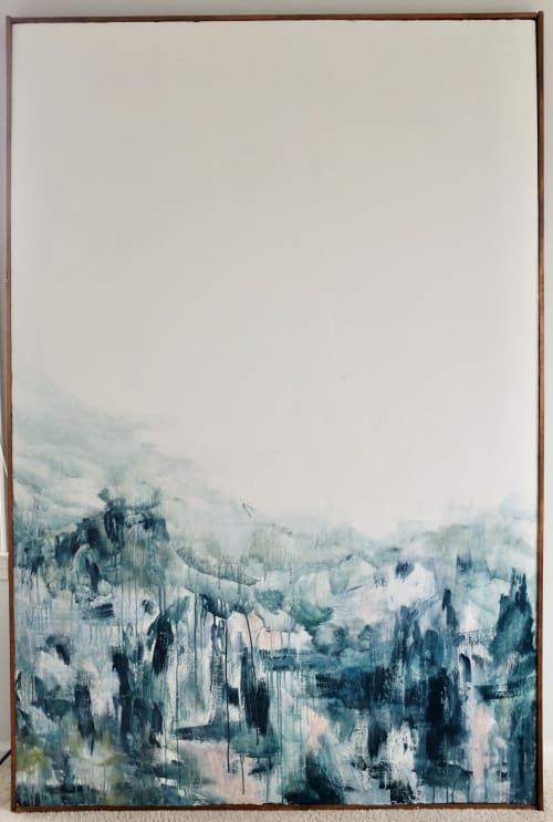 Berth | Oil And Acrylic Painting in Paintings by Emily Tingey | Private Residence, Ann Arbor MI in Ann Arbor