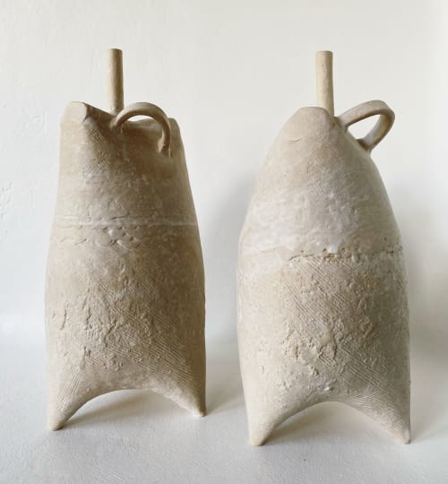 Tiny Twins. Hand build Ceramics | Interior Design by Hilde Mjolsnes Ceramics
