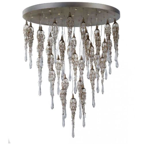 WM100 LIQUID GRAND | Chandeliers by alanmizrahilighting | New York in New York